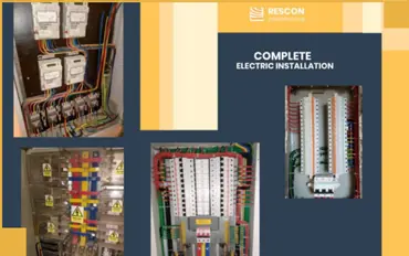 Distribution Panel Works – Rescon project in Qatar