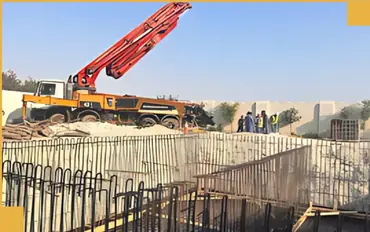 Gas Tank Room Construction – Rescon project in Qatar